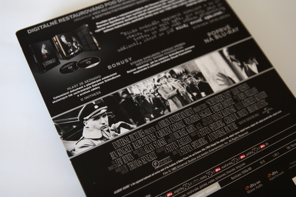 Schindlerův seznam (Blu-ray digibook)