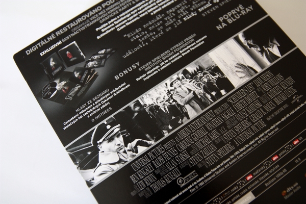 Schindlerův seznam (Blu-ray Definitive Edition)
