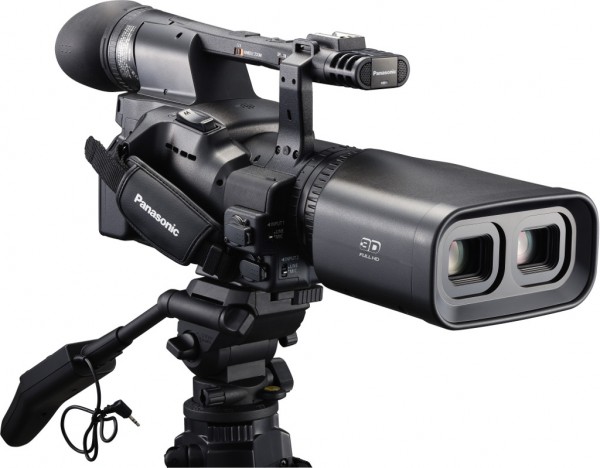 První profesionální plně integrovaná 3D Full HD videokamera Panasonic