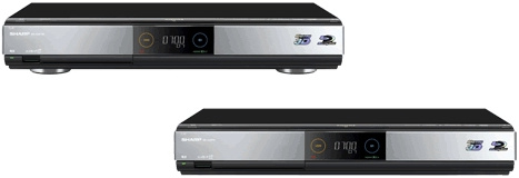 Blu-ray rekordéry Sharp BD-HDW700/BD-HDW70