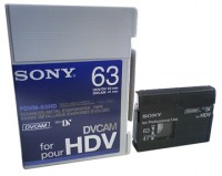 Páska Sony PDVM-63HD