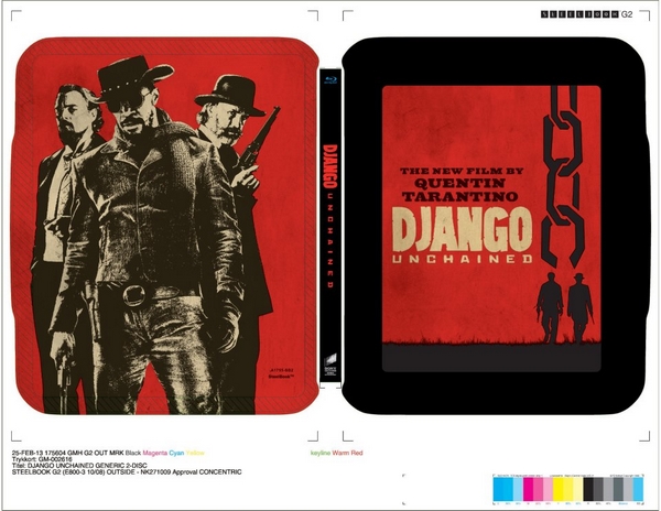 Nespoutaný Django (Blu-ray steelbook)