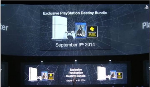 PS4 bundle Destiny