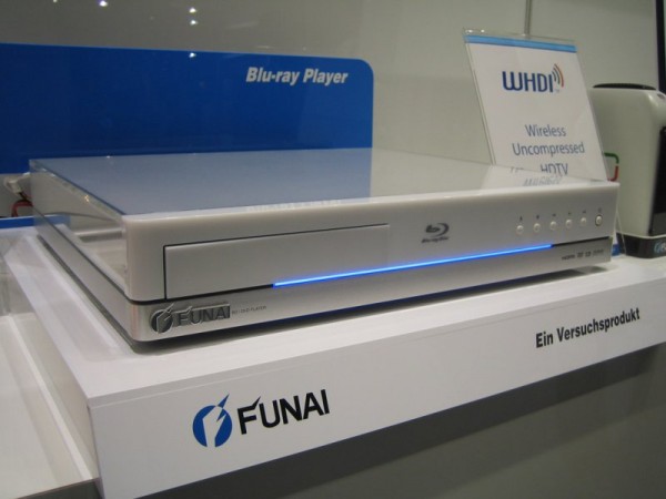 Blu-ray přehrávač Funai - prototyp
