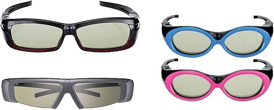 3D brýle Samsung - SSG-2200AR, SSG-2100AB a SSG-2200KR