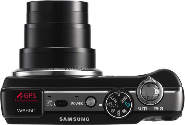 Digitální fotoaparát Samsung WB650 s GPS