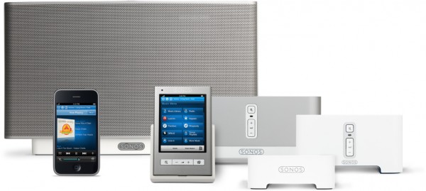 Sonos - bezdrátový multiroomový hudební systém (komplet)