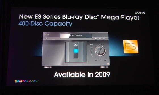 Blu-ray changer Sony BDP-CX7000ES - promo