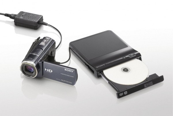 Sony Handycam HDR-CX520VE a mechanika VRDP1 DVDirect Express