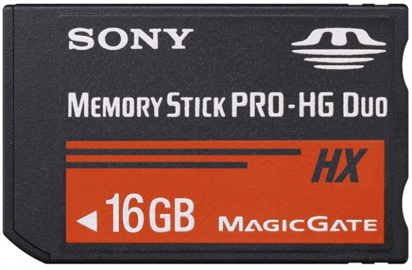 Paměťová karta Sony Memory Stick PRO-HG Duo HX 16 GB