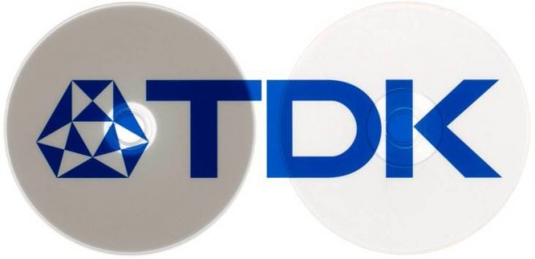 TDK - srovnání průhlednosti vrstev Blu-ray disku (50 %, 90 %)