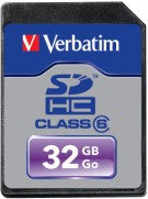 Paměťová karta Verbatim SDHC 32 GB Class 6